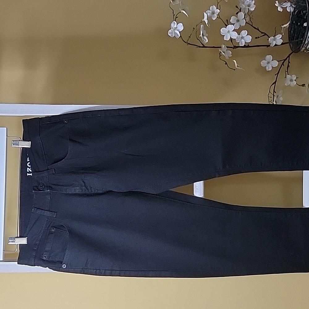 IZOD Mens Black Slim Straight Jeans, 30X32